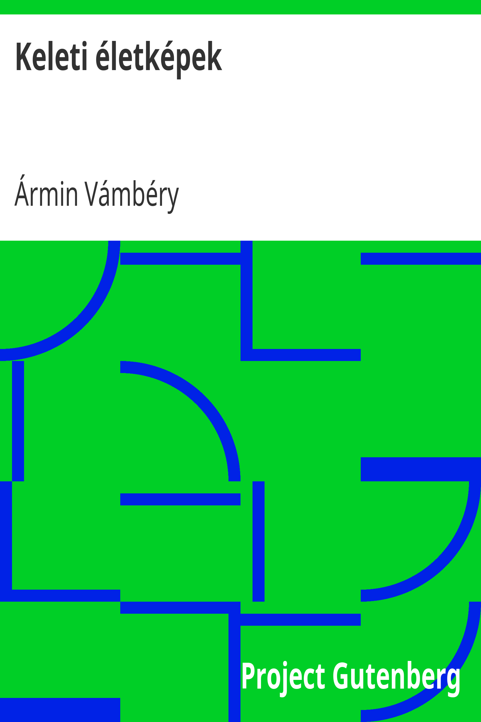 Keleti életképek cover