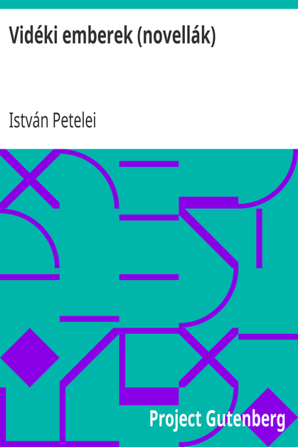 Vidéki emberek (novellák) cover