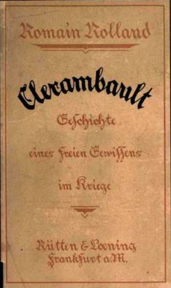 Clerambault: Geschichte eines freien Gewissens im Kriege cover