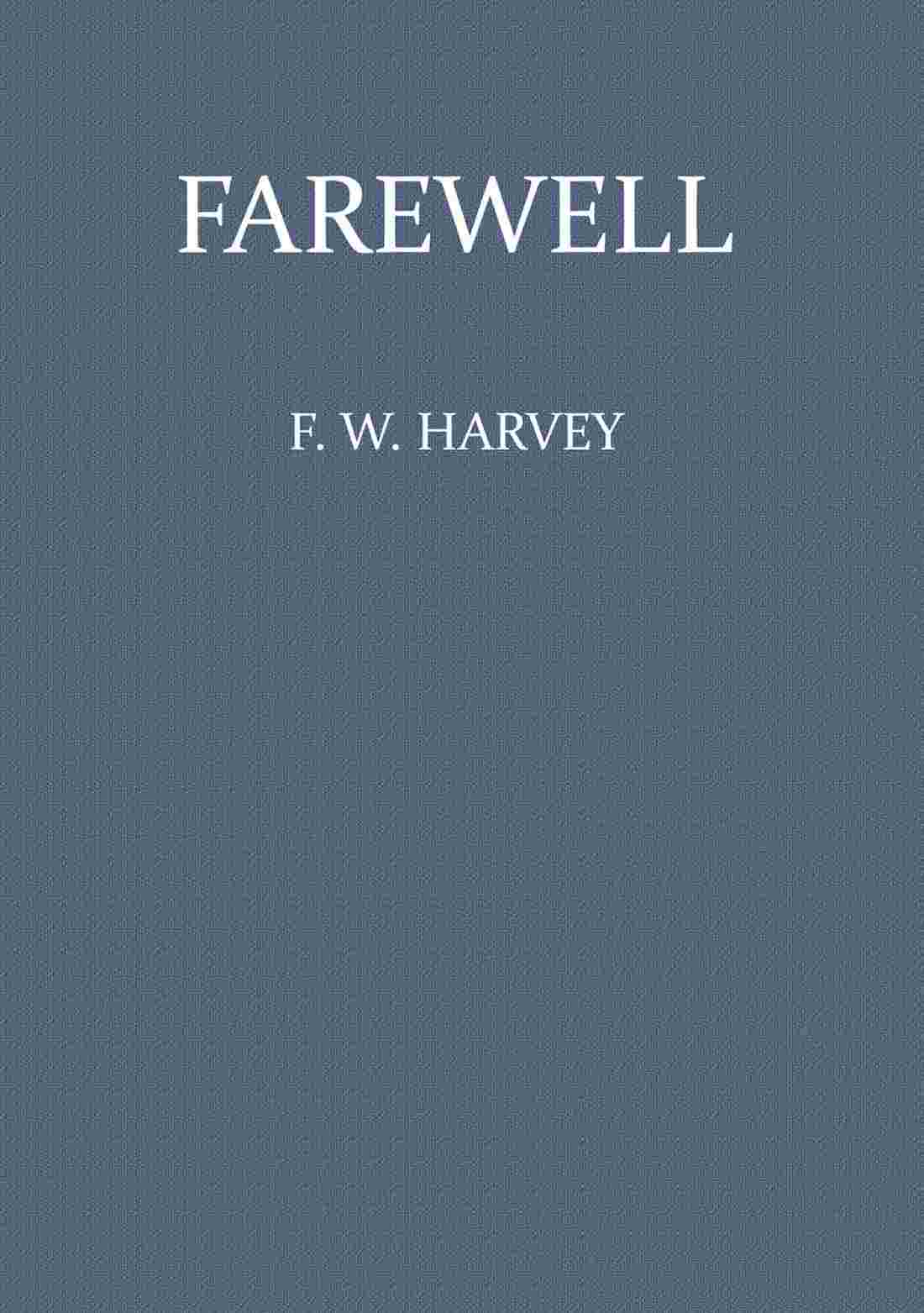 Farewell cover