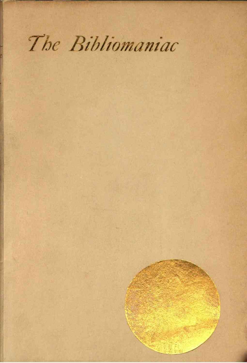 The Bibliomaniac cover