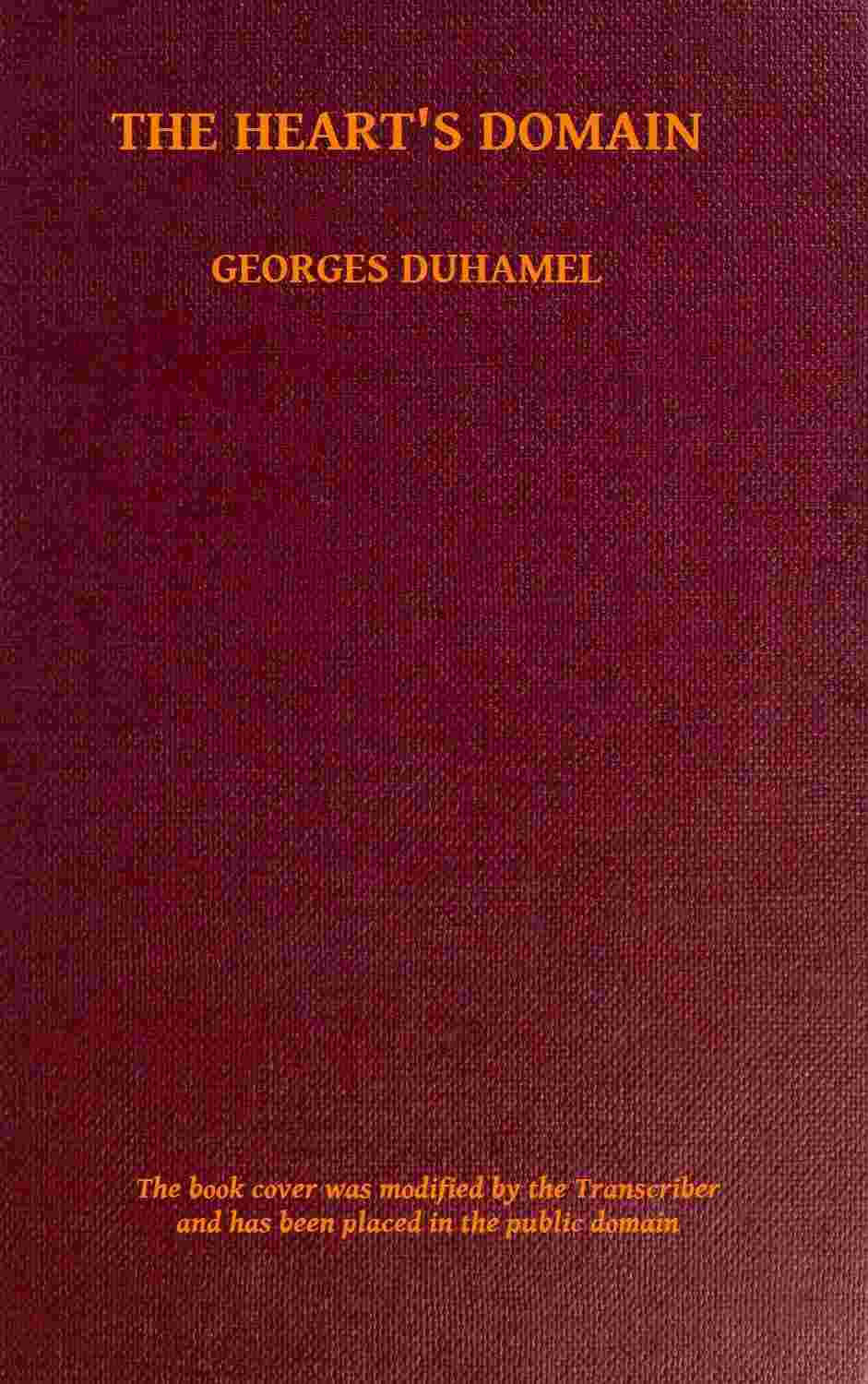 The Heart's Domain cover