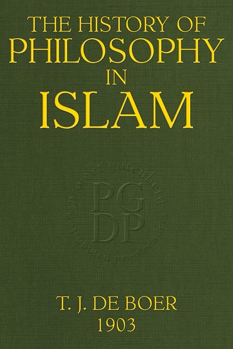 The History of Philosophy in Islam cover