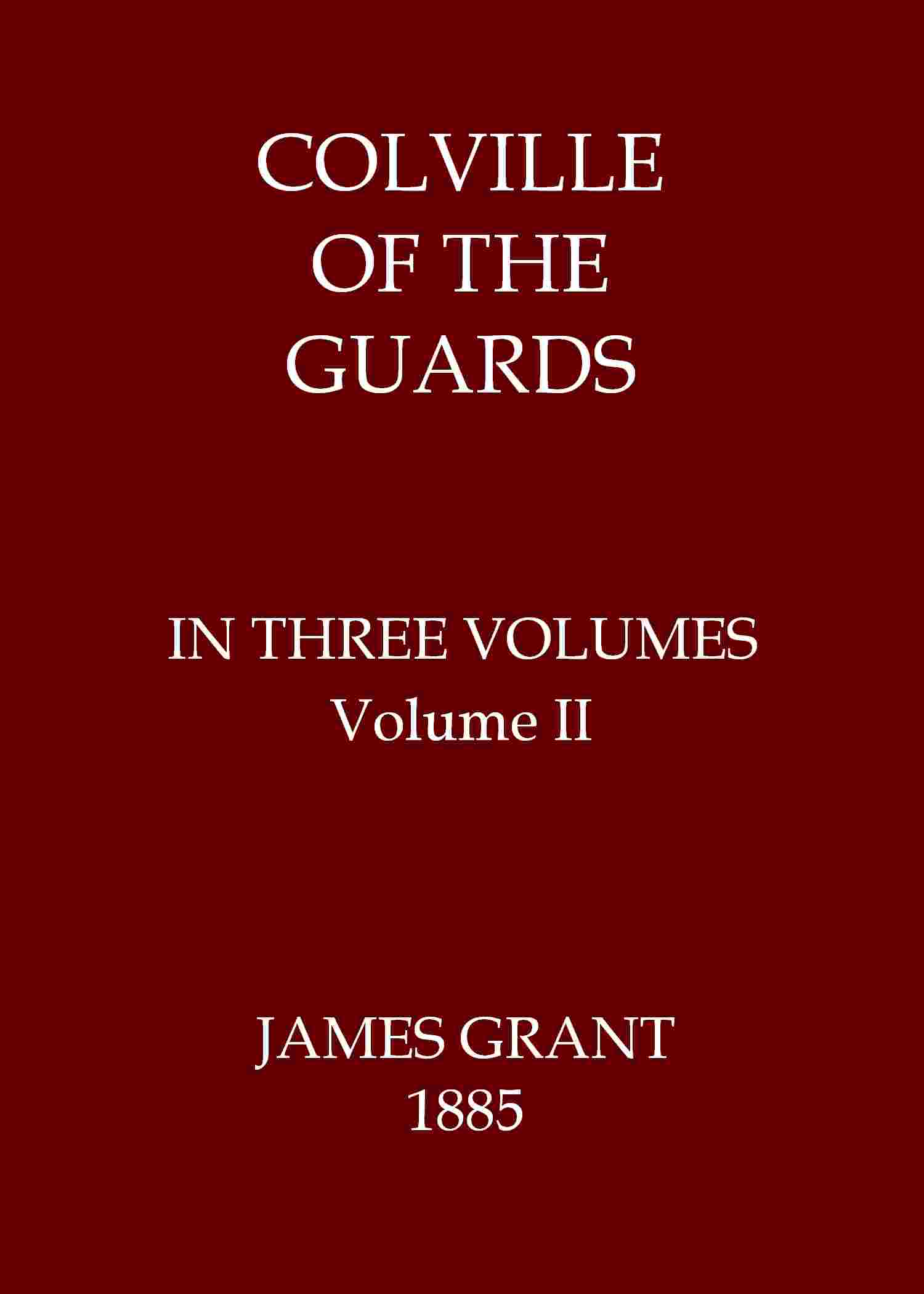 Colville of the Guards, Volume 2 (of 3) cover
