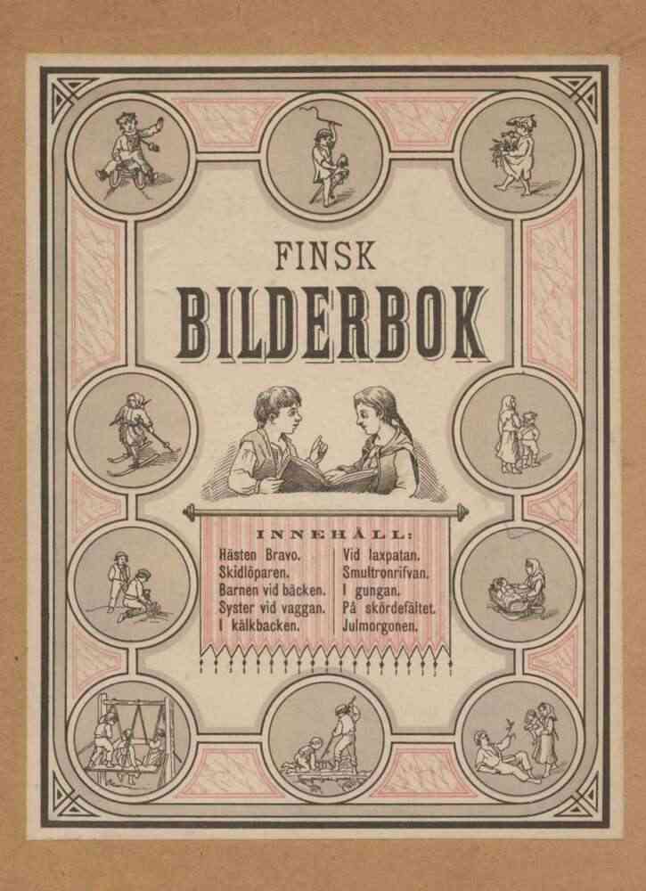 Finsk bilderbok / 10 teckningar cover