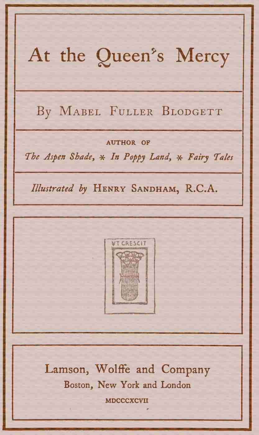 At the Queen's Mercy cover