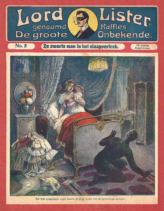 Lord Lister No. 0005: De zwarte man in het slaapvertrek cover