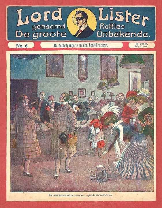 Lord Lister No. 0006: De dubbelganger van den bankdirecteur cover