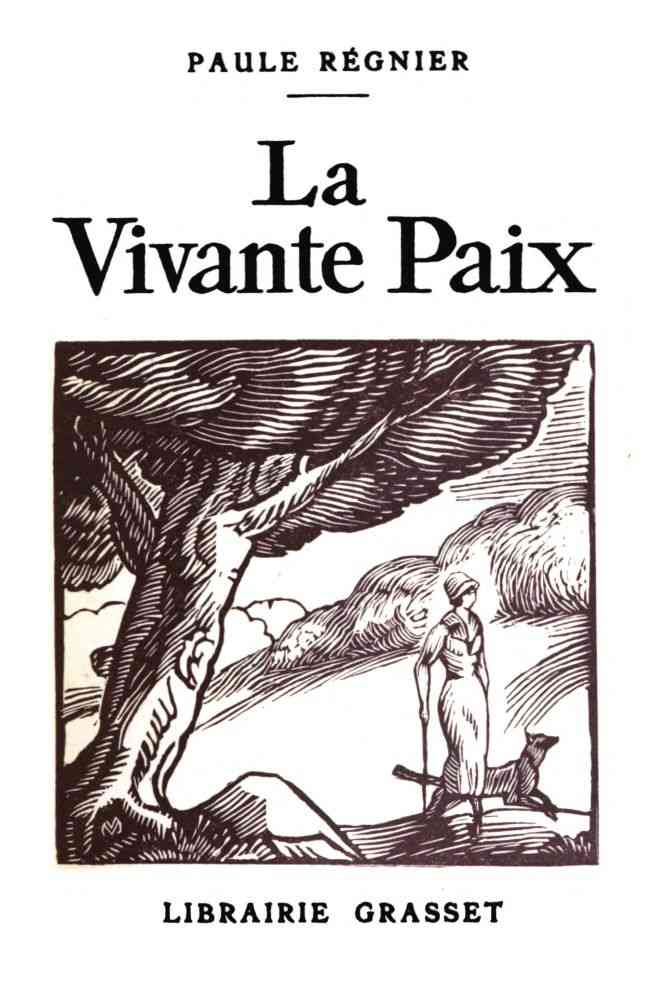 La vivante paix cover