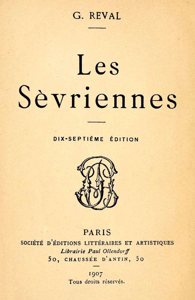 Les Sèvriennes cover
