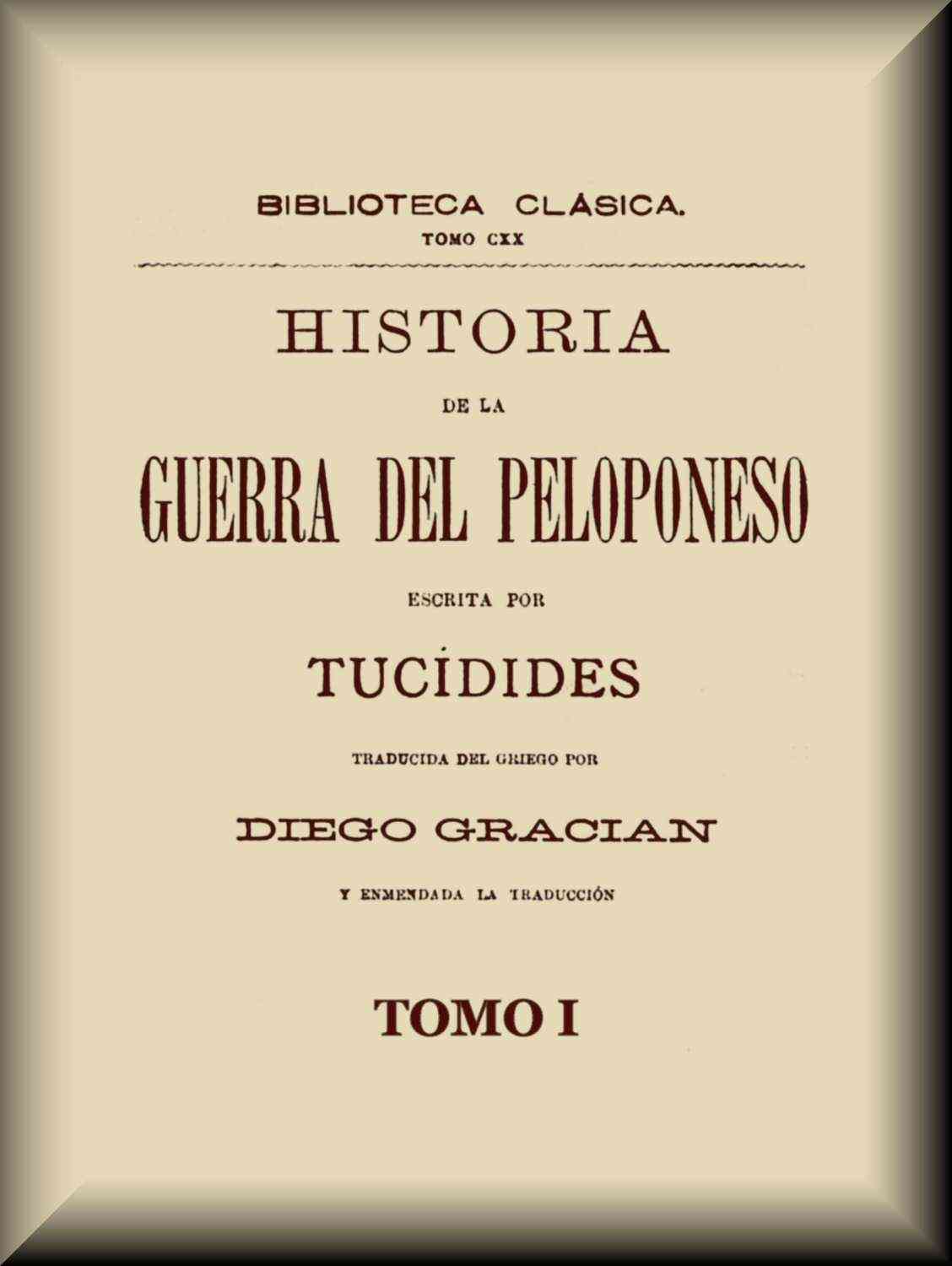 Historia de la guerra del Peloponeso (1 de 2) cover