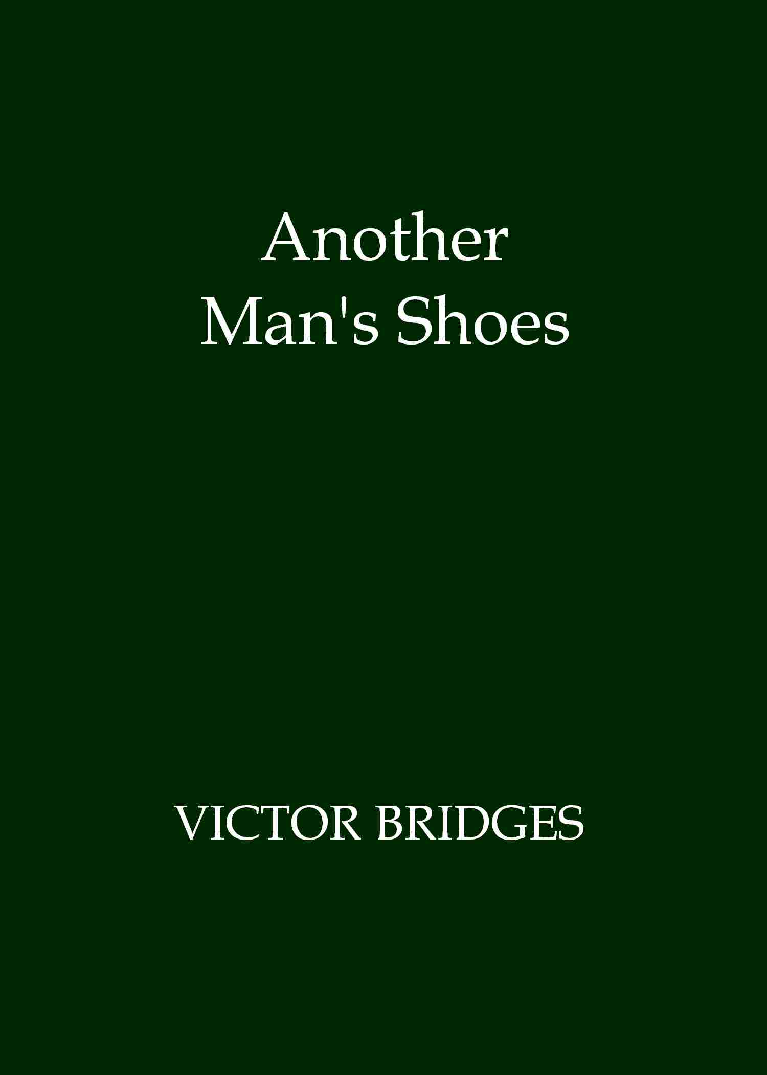 Another Man's Shoes cover