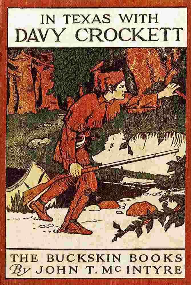In Texas with Davy Crockett cover
