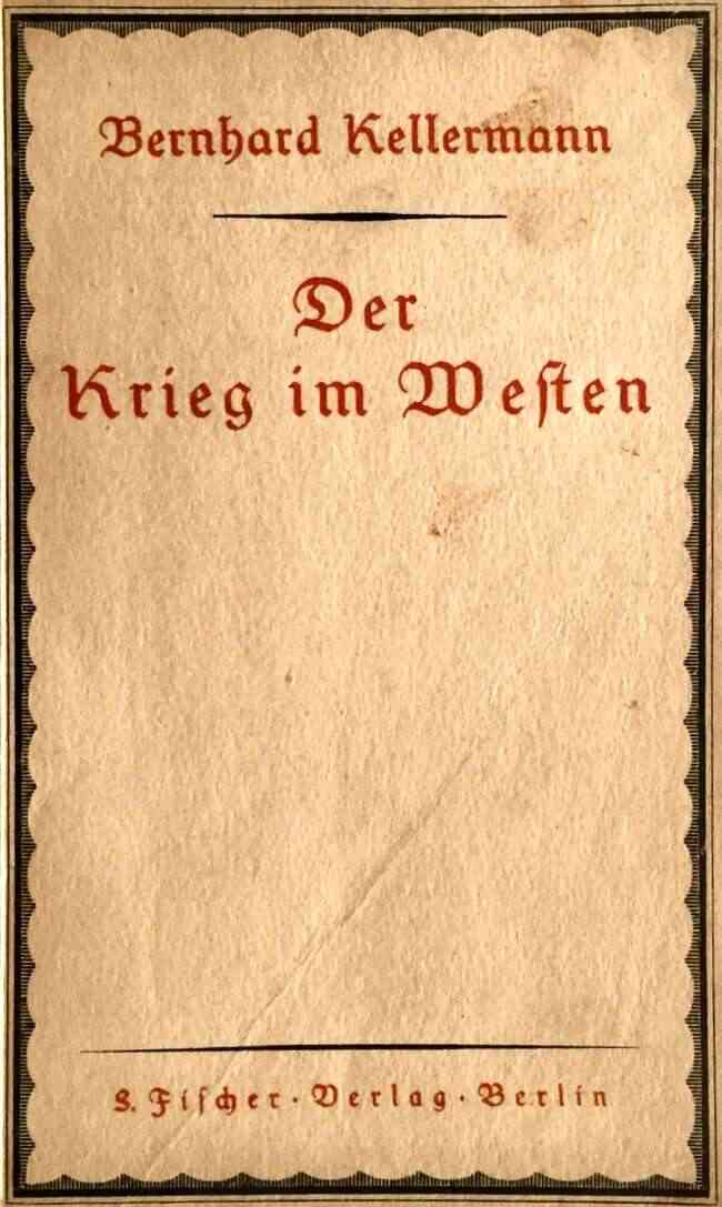 Der Krieg im Westen cover