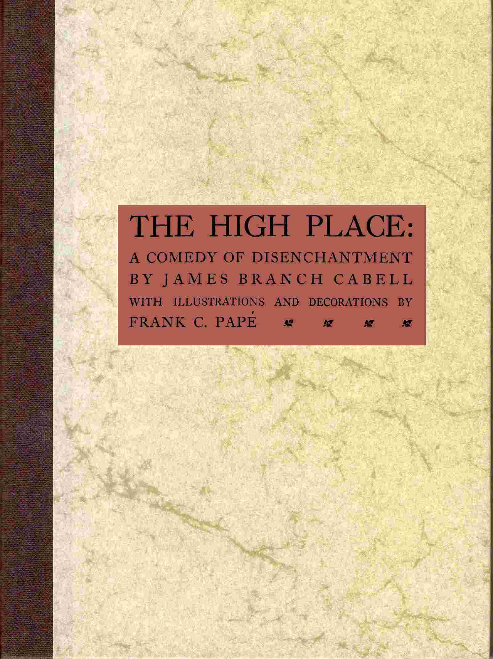 The High Place: A Comedy of Disenchantment cover