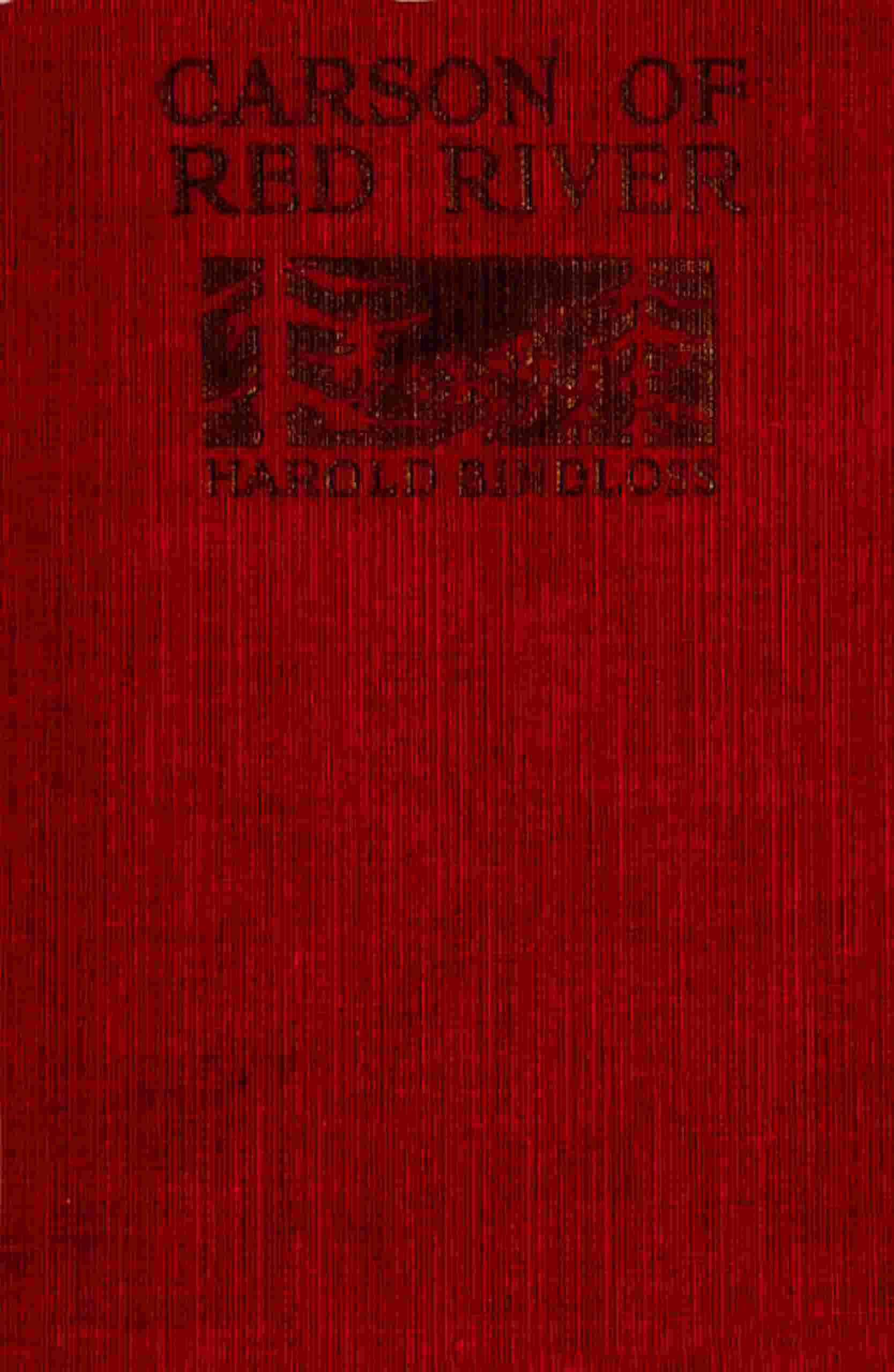 Carson of Red River cover