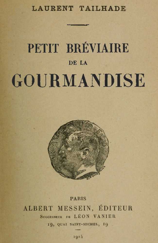 Petit bréviaire de la Gourmandise cover