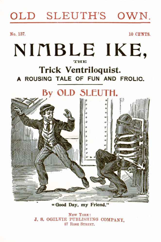 Nimble Ike, the Trick Ventriloquist: A Rousing Tale of Fun and Frolic cover