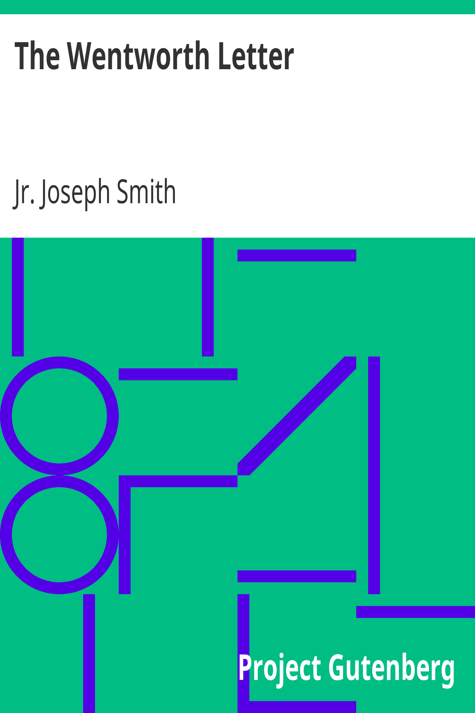 The Wentworth Letter cover