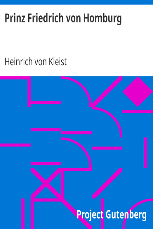 Prinz Friedrich von Homburg cover