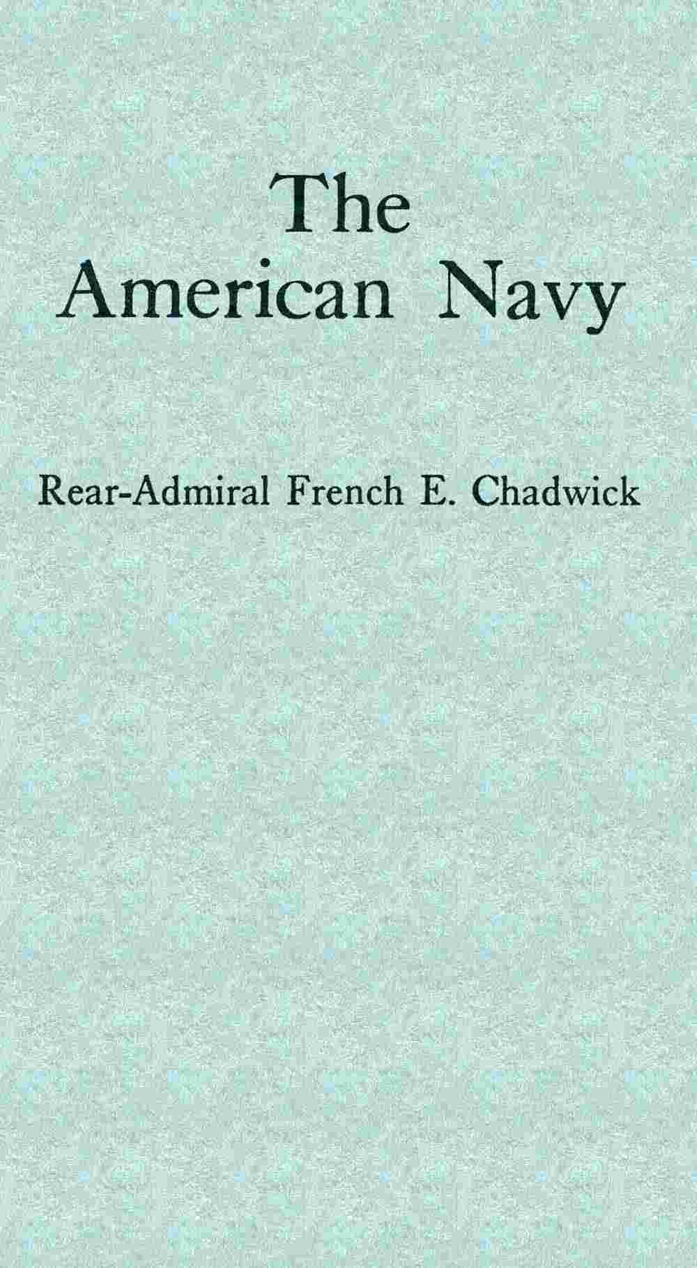 The American Navy cover