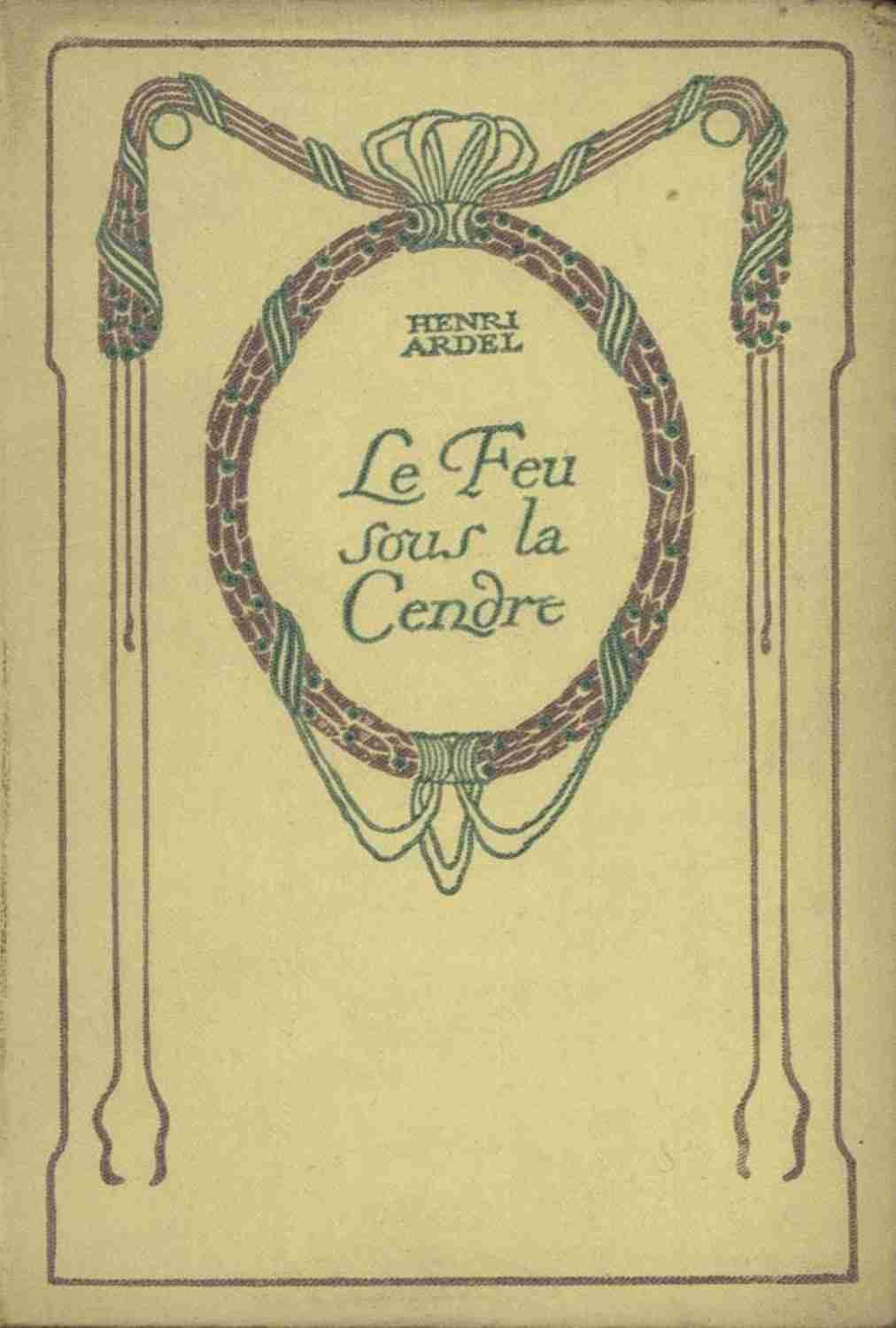 Le Feu sous la Cendre cover