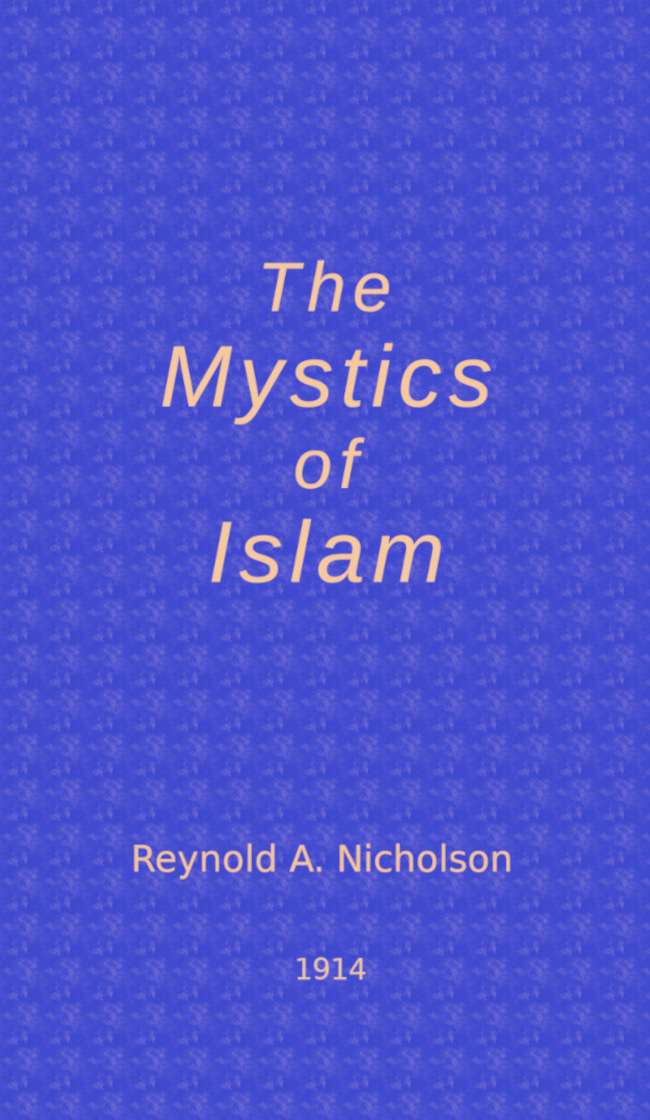 The Mystics of Islam cover
