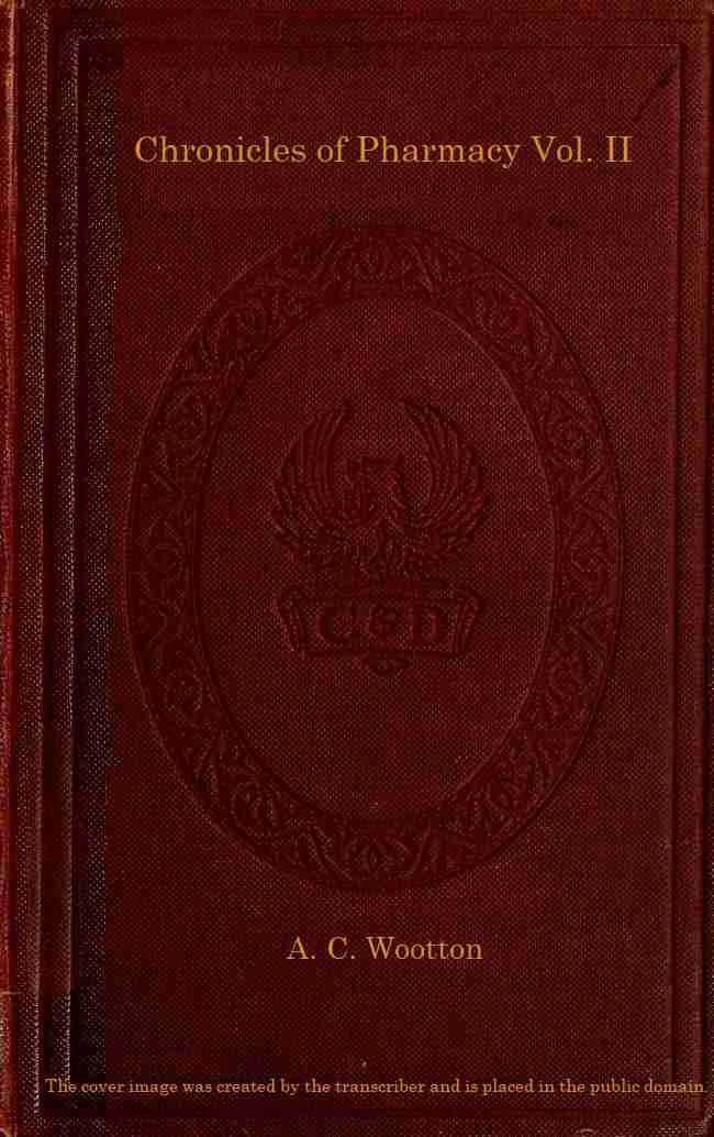 Chronicles of Pharmacy, Vol. 2 (of 2) cover