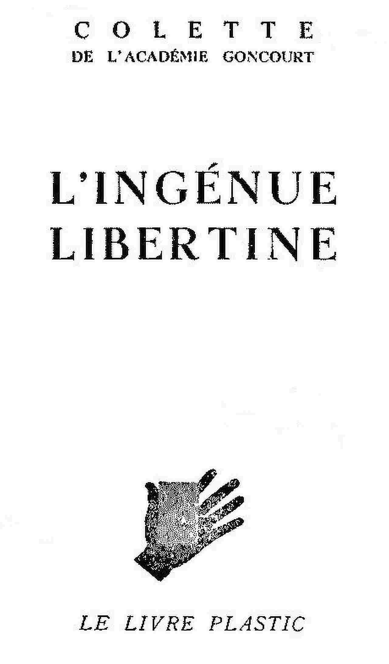 L'Ingénue Libertine cover