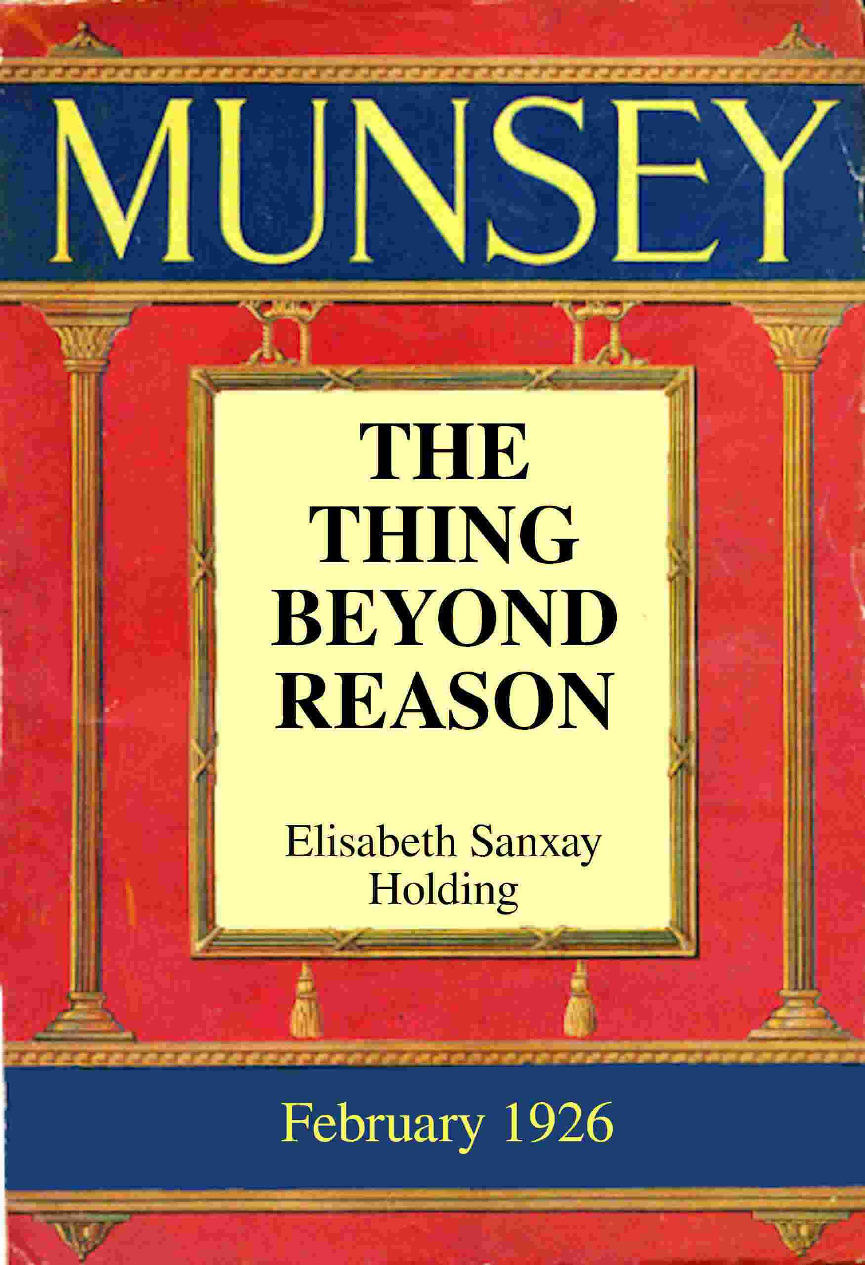 The Thing Beyond Reason cover