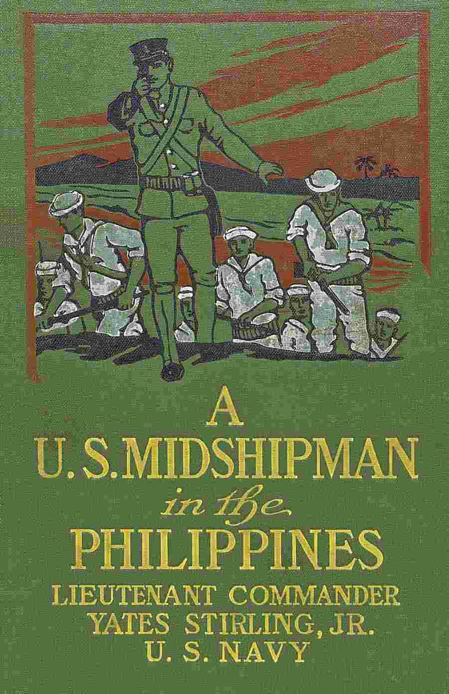 A United States Midshipman in the Philippines cover