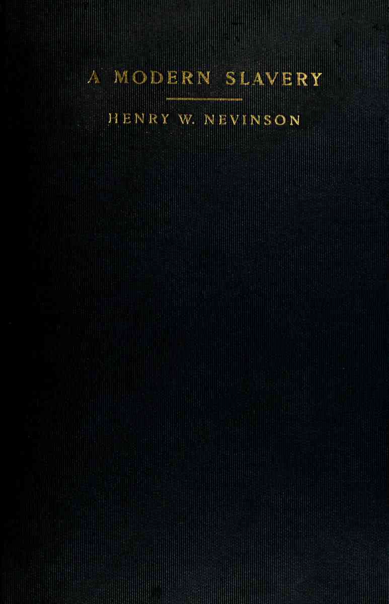 A Modern Slavery cover