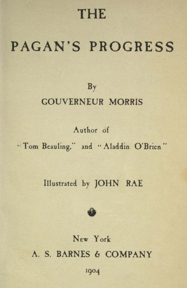 The Pagan's Progress cover