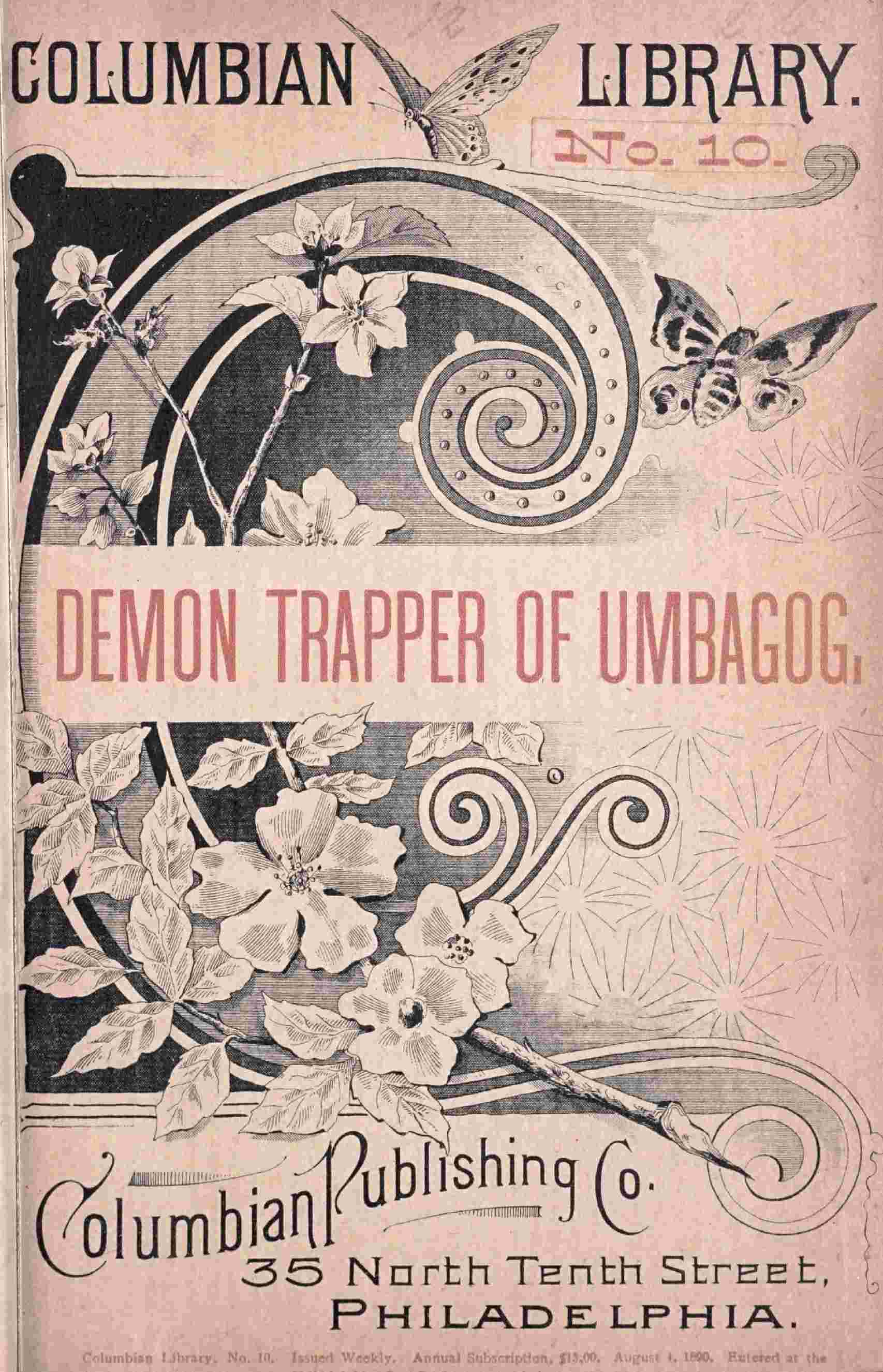 The Demon Trapper of Umbagog: A Thrilling Tale of the Maine Forests cover