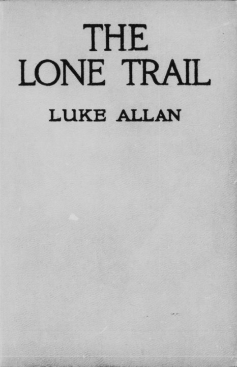 The Lone Trail cover