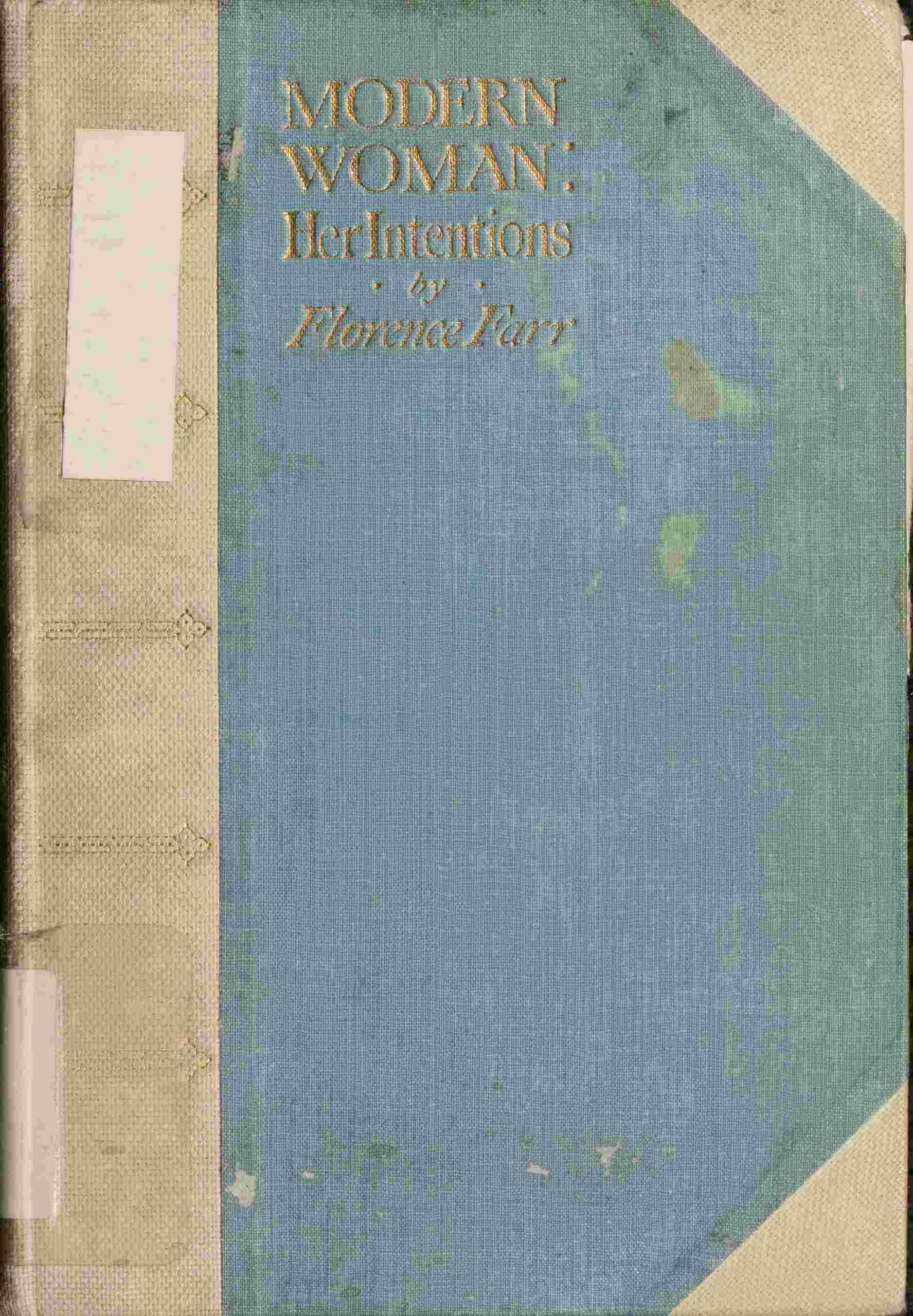 Modern Woman: Her Intentions cover
