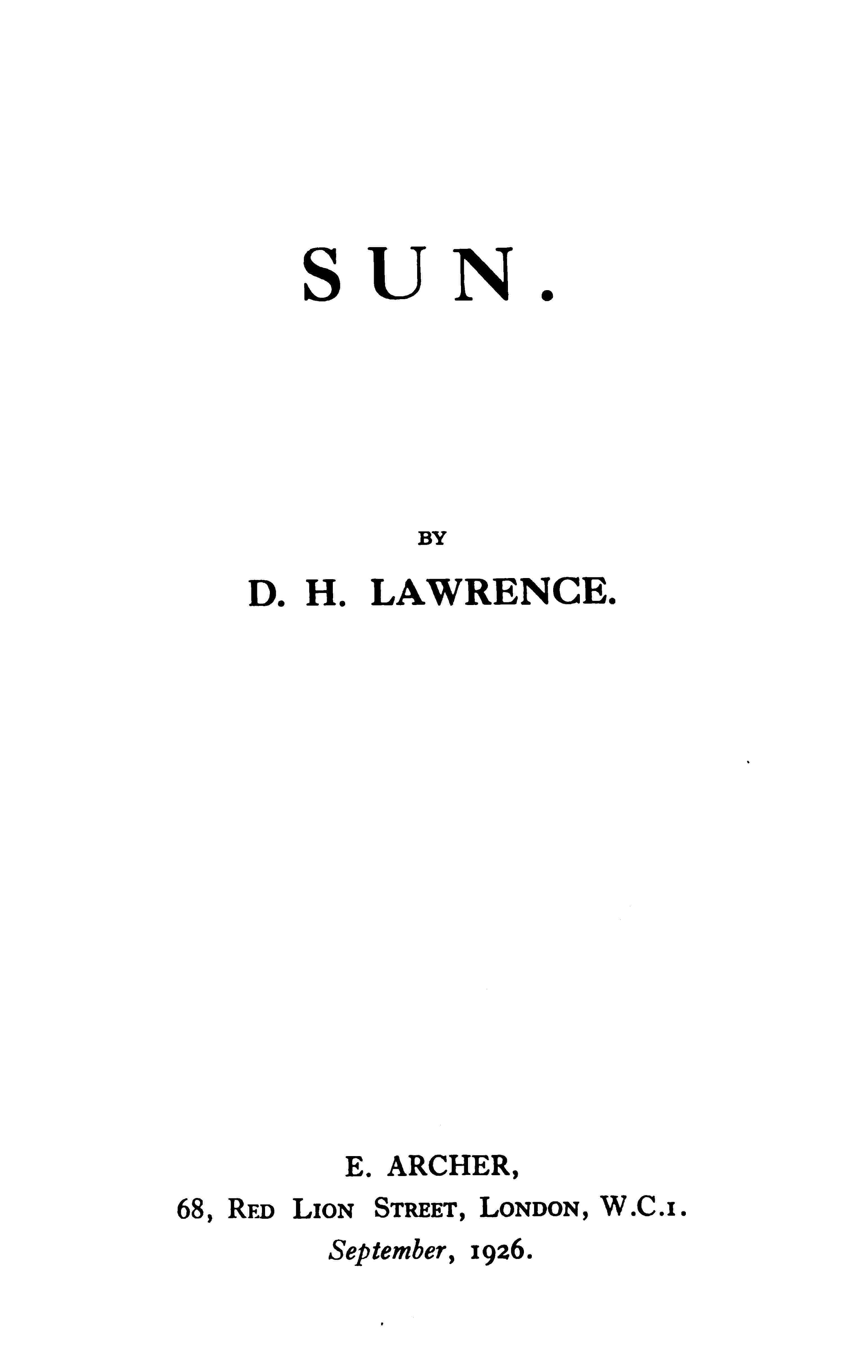 Sun cover