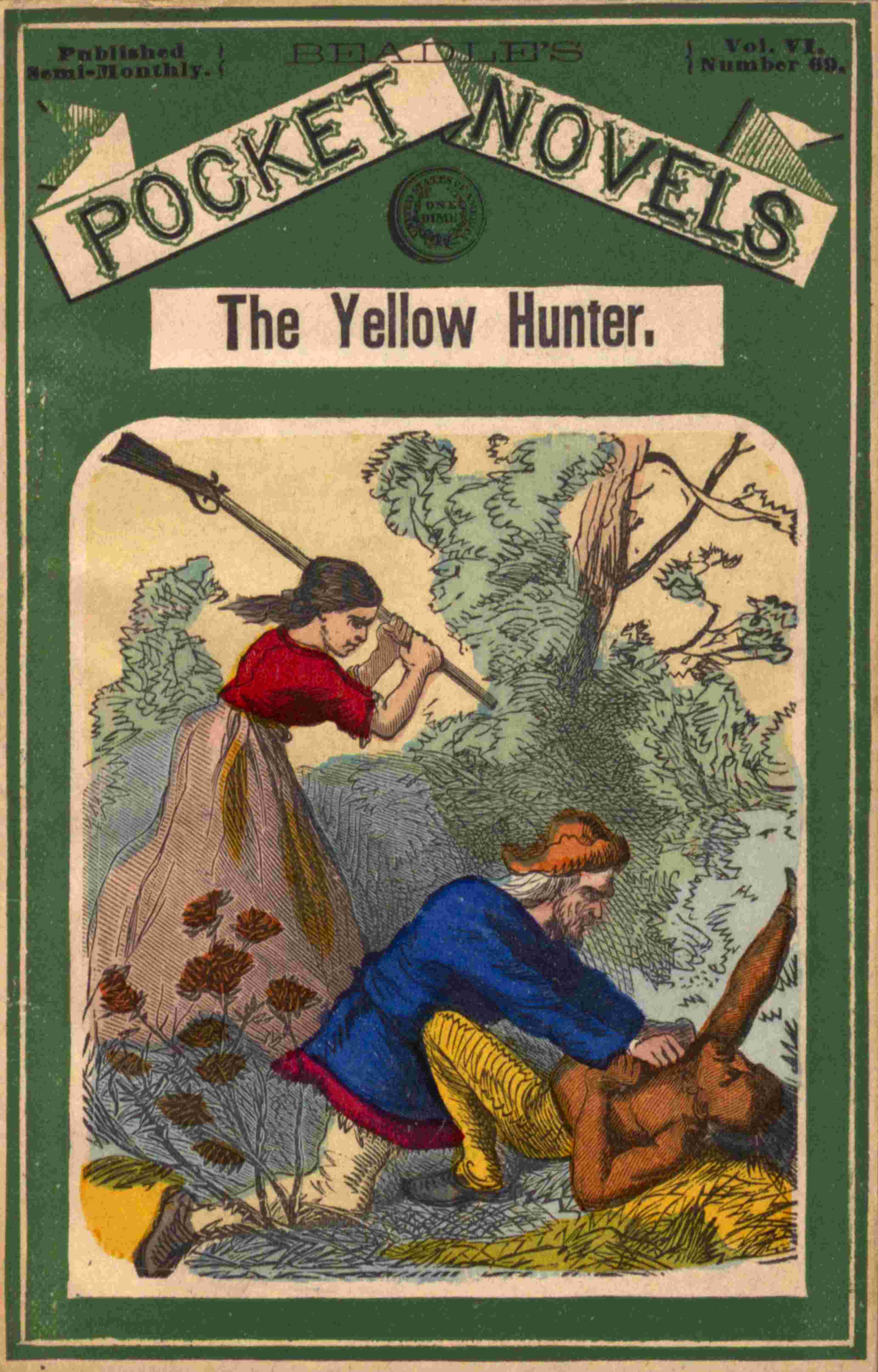 The Yellow Hunter; or, The Winding Trail of Death cover
