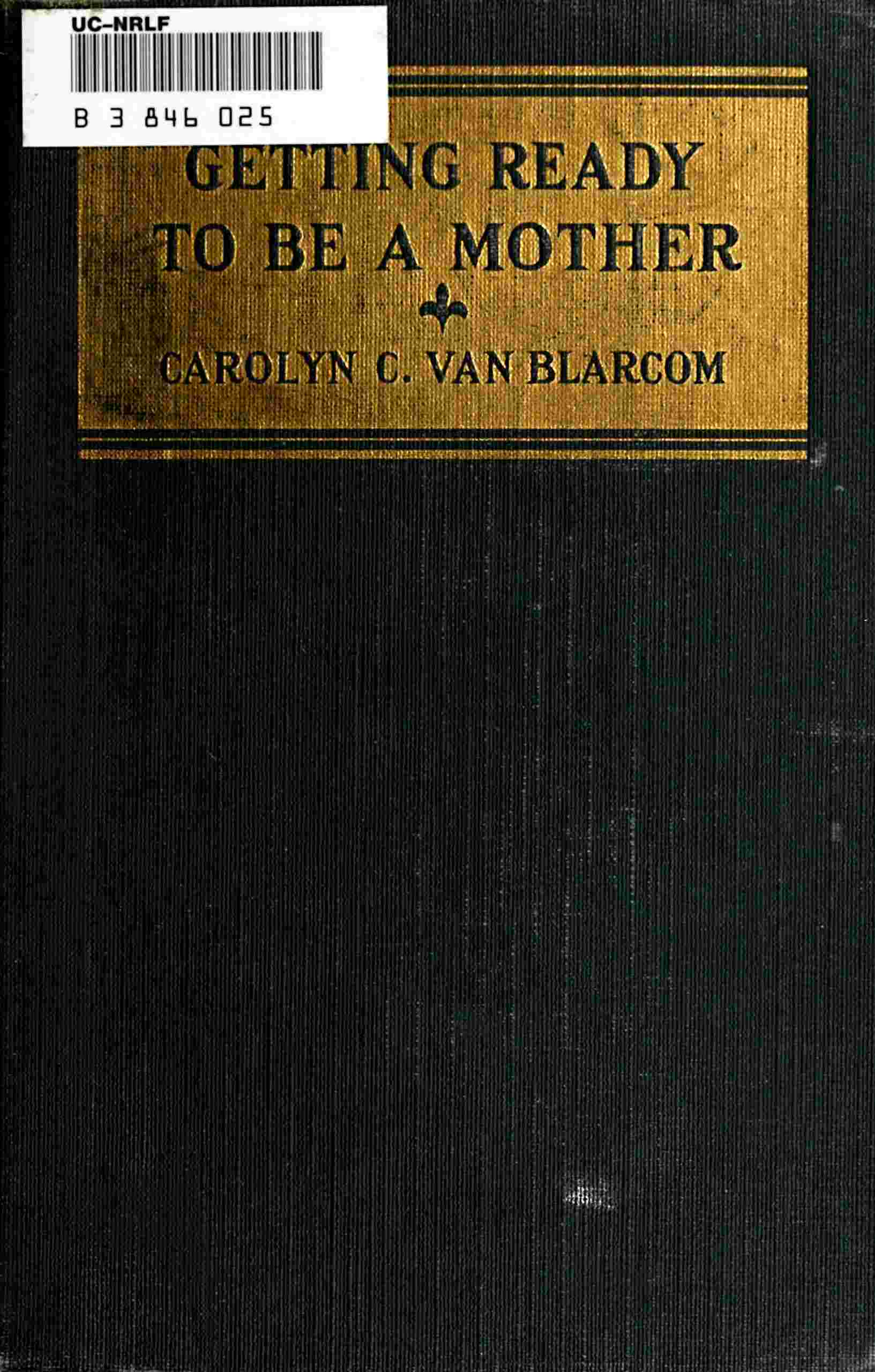 Getting ready to be a mother cover