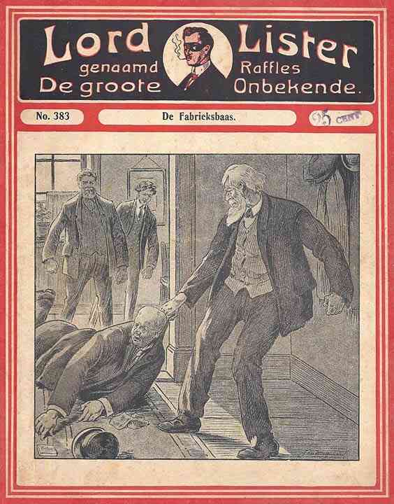 Lord Lister No. 0383: De Fabrieksbaas cover