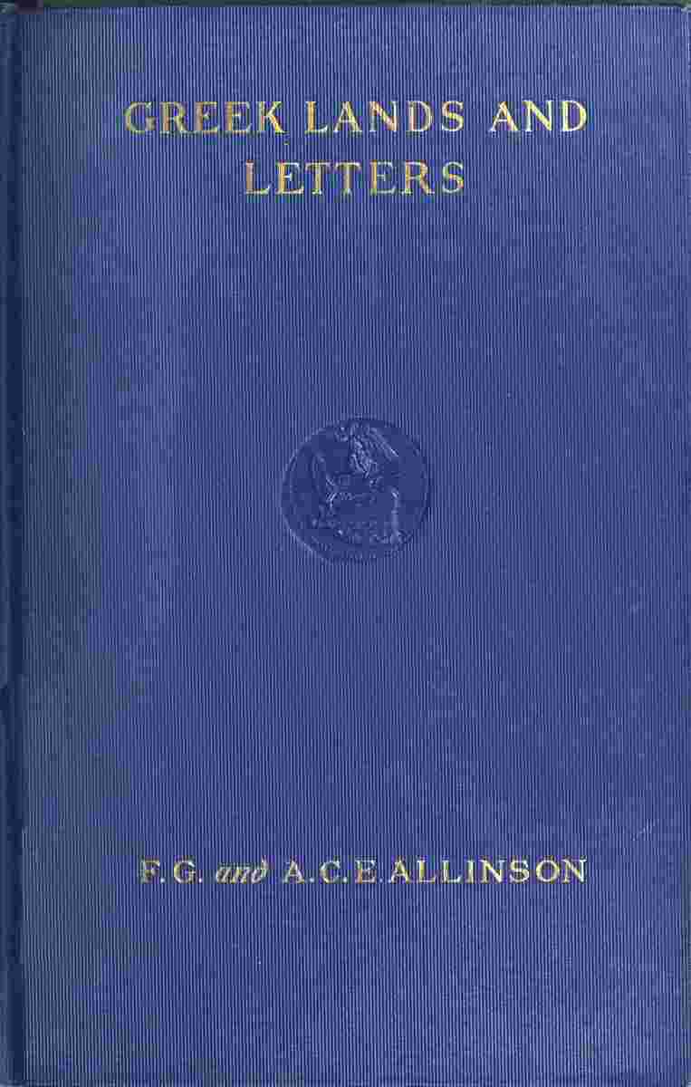 Greek Lands and Letters cover