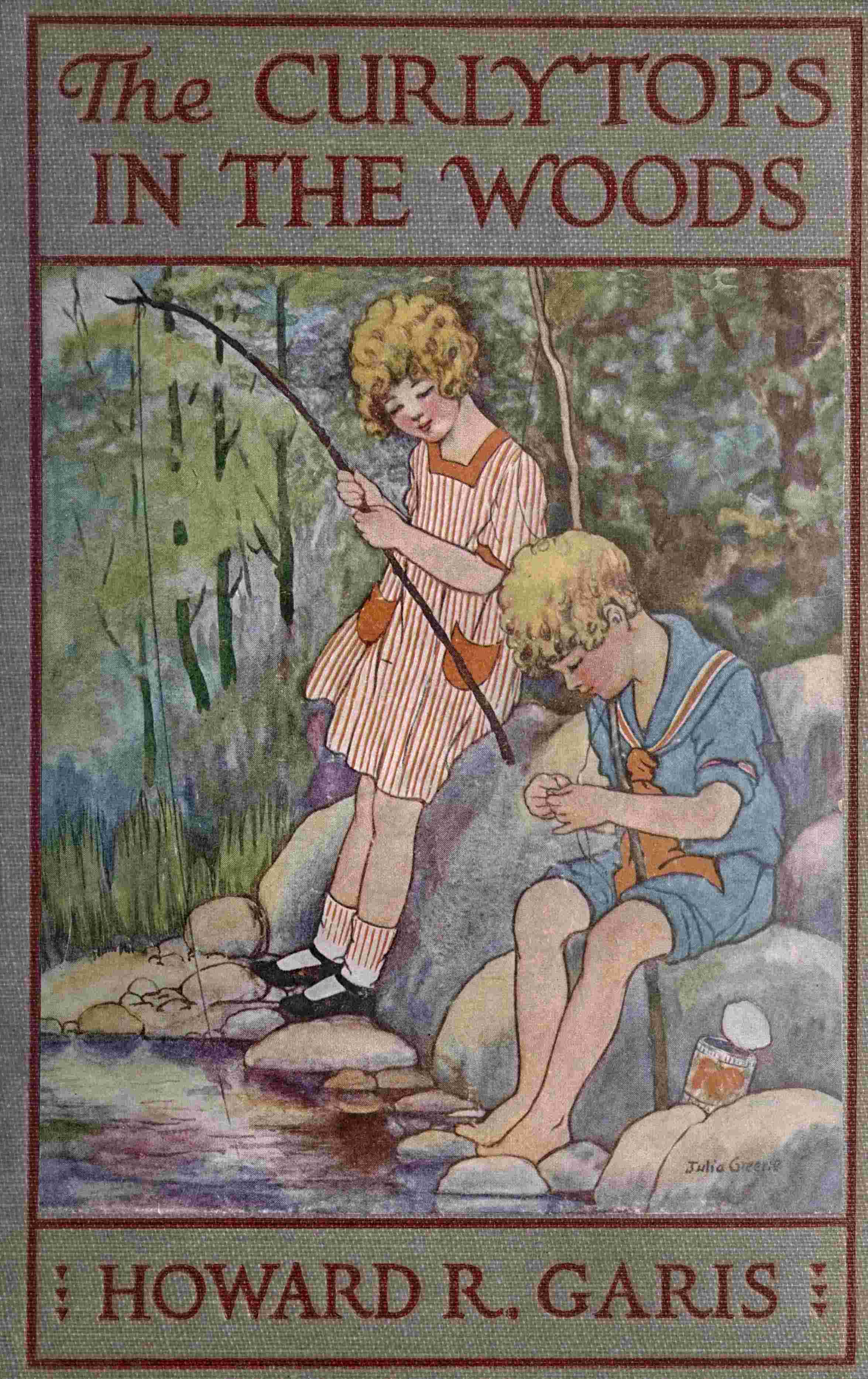 The Curlytops in the Woods; Or, Fun at the Lumber Camp cover