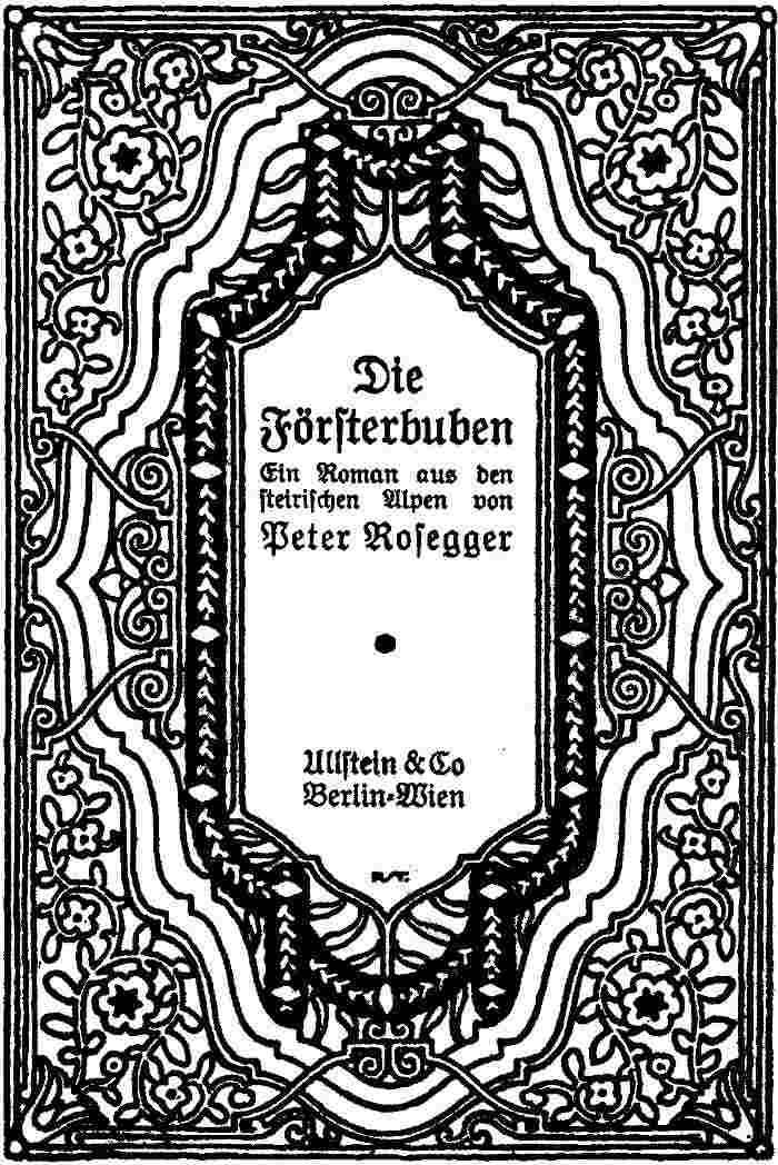 Die Försterbuben: Ein Roman aus den steirischen Alpen cover