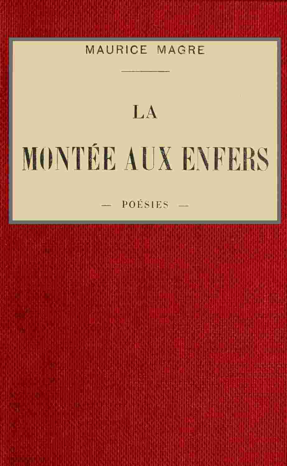 La montée aux enfers cover