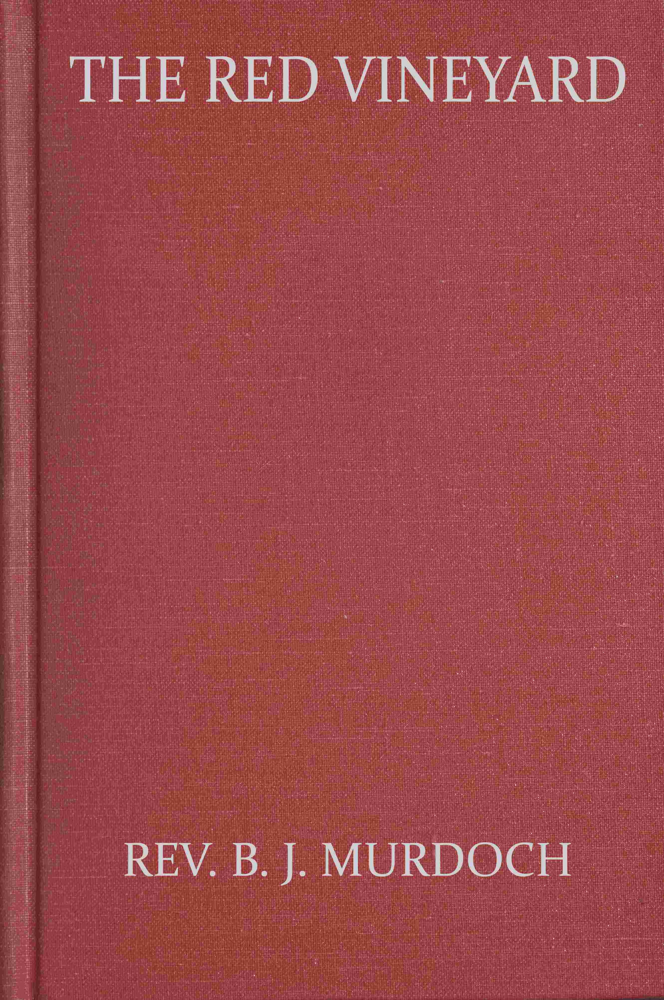 The Red Vineyard cover