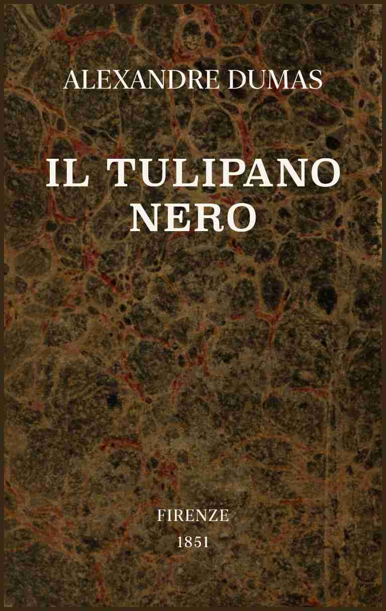 Il tulipano nero cover