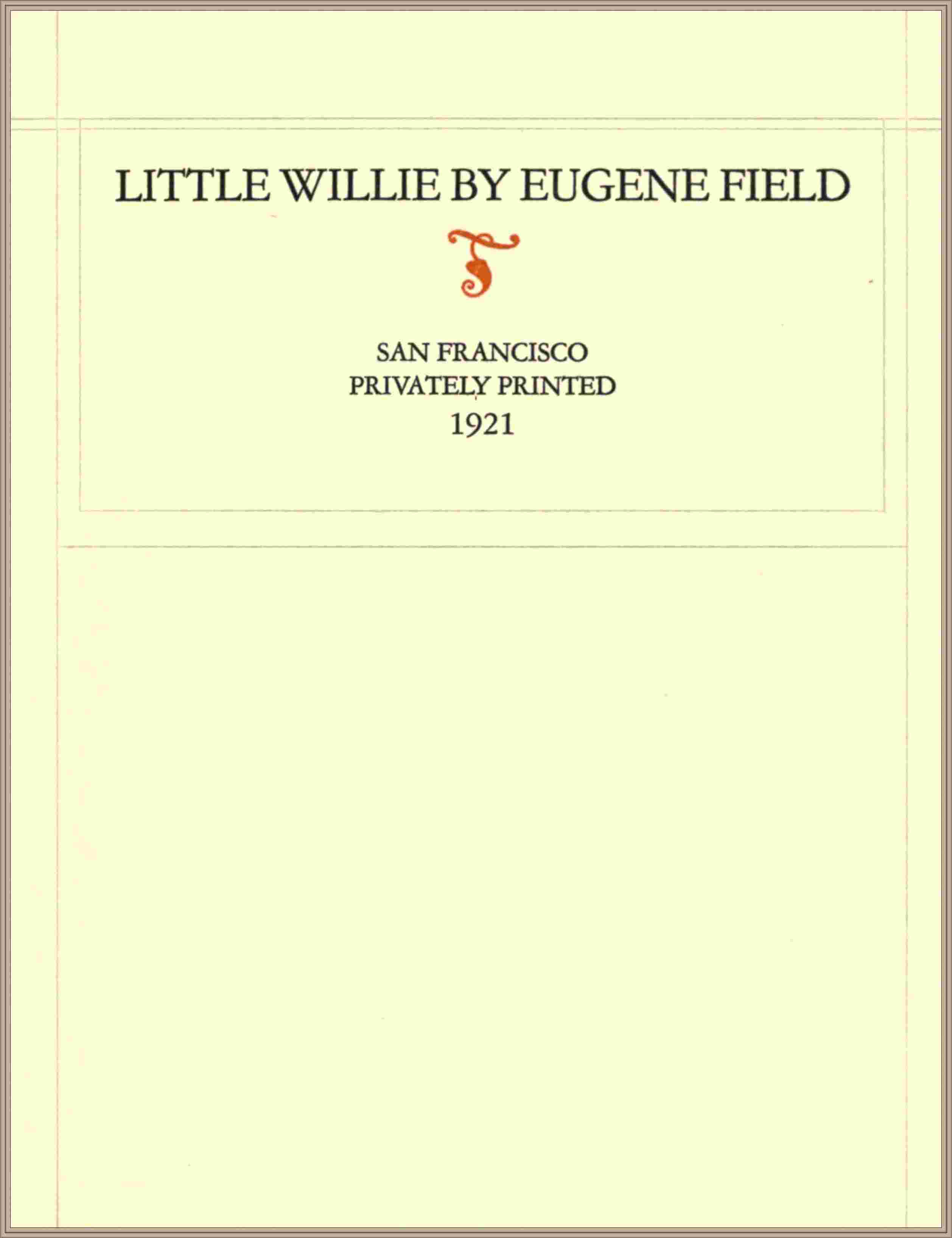 Little Willie cover