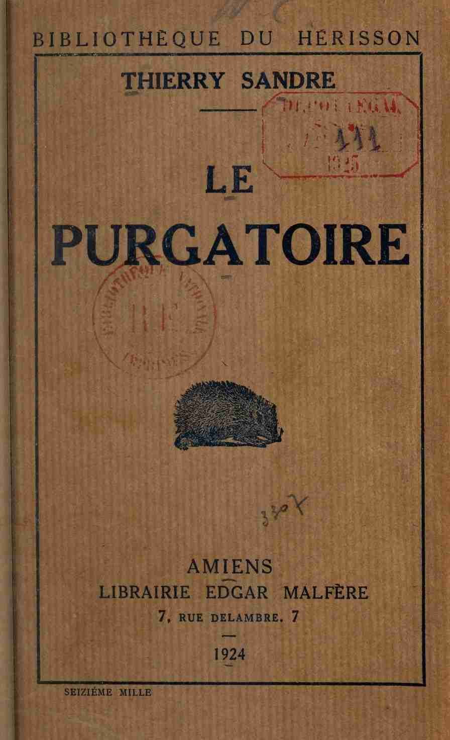 Le Purgatoire cover