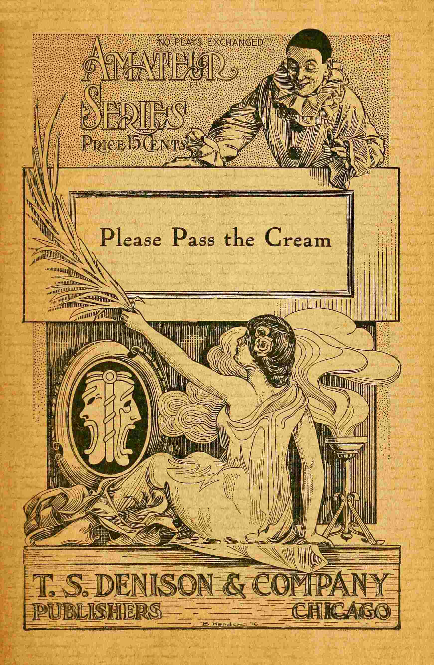 Please pass the cream: A comedy cover