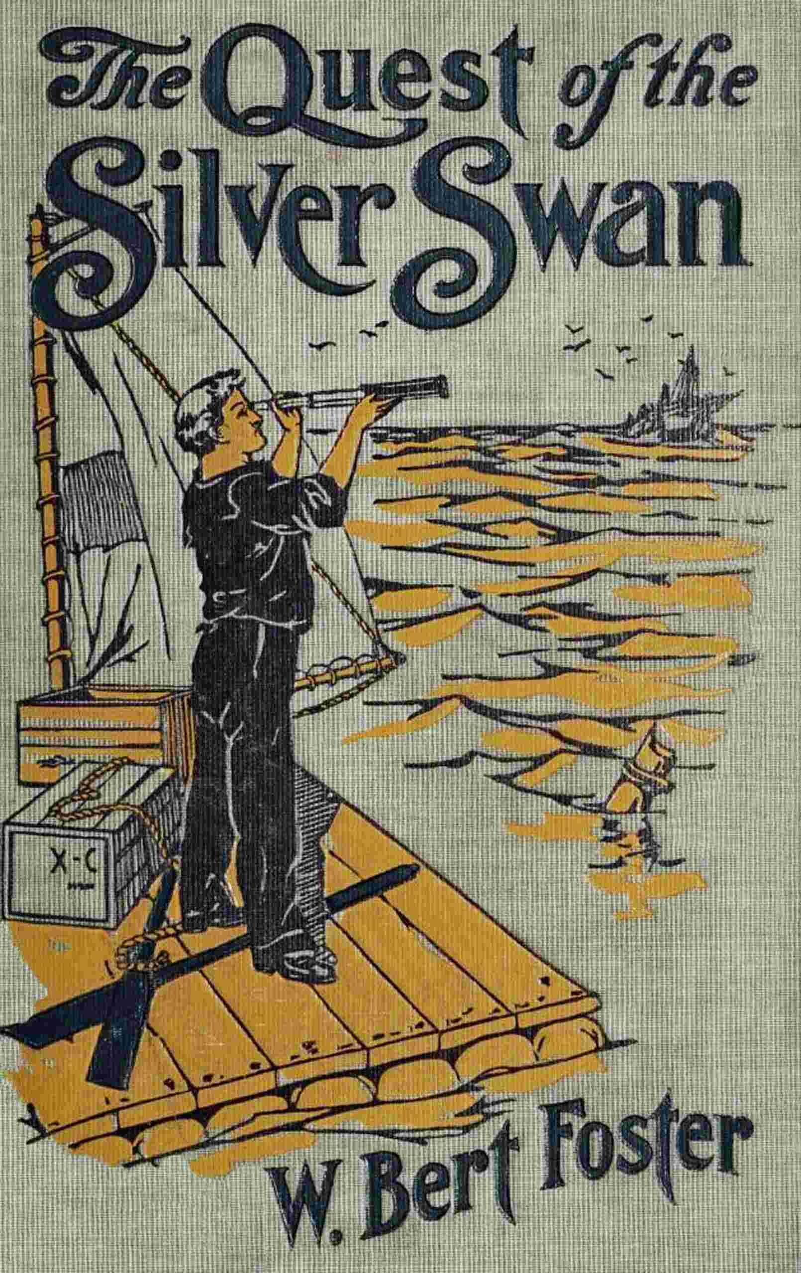 The quest of the Silver Swan: A land and sea tale for boys cover